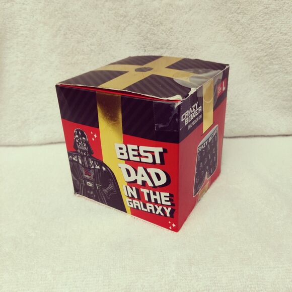 Star Wars "Best Dad in the Galaxy" Men's Boxer Brief Size Large "L"  NEW in Box - Picture 8 of 8